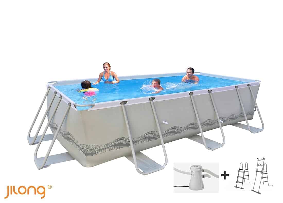 בריכה אולטרא 4X2X1 עם משאבת פילטר