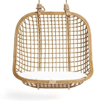 Rattan Double Swing